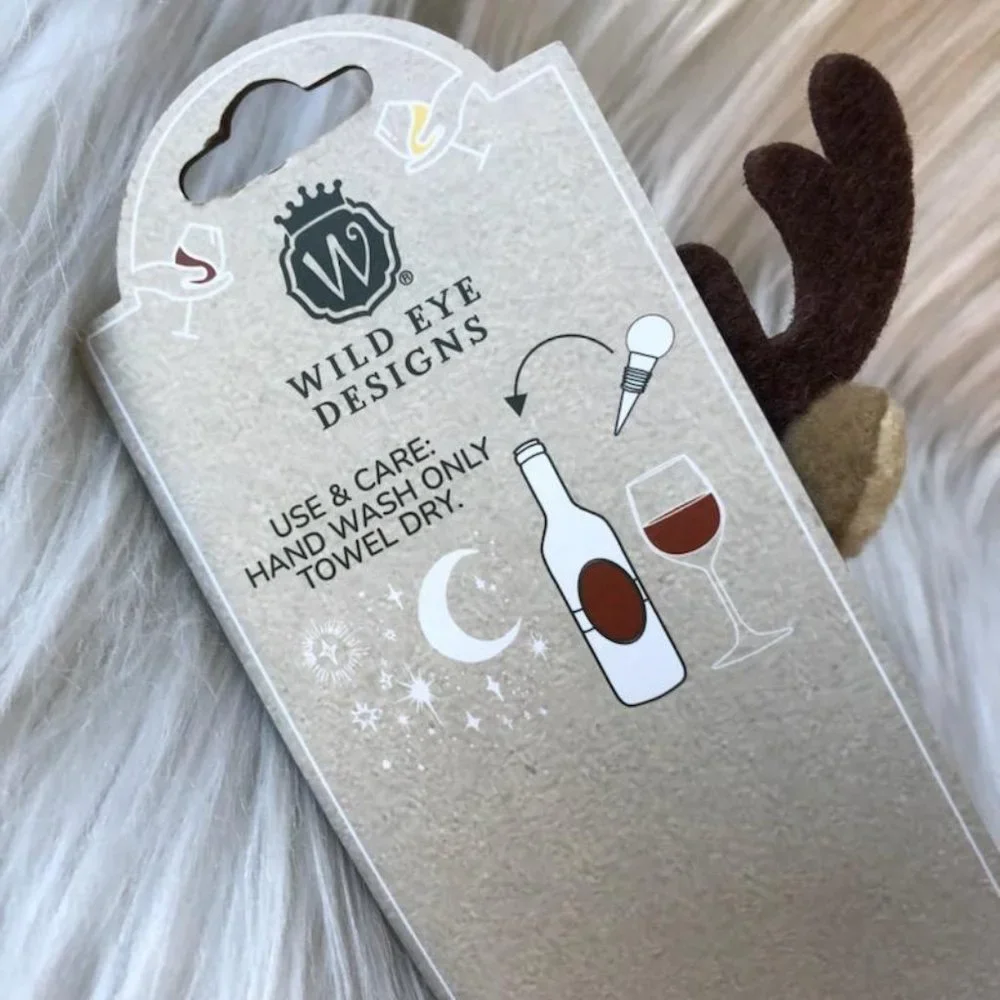 Wild Eye Design Deer Wine Bottle Stopper